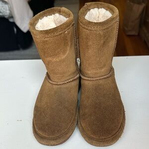 BearPaw Elle Kids Shearling Boots in Hickory sz 11 Little Kids